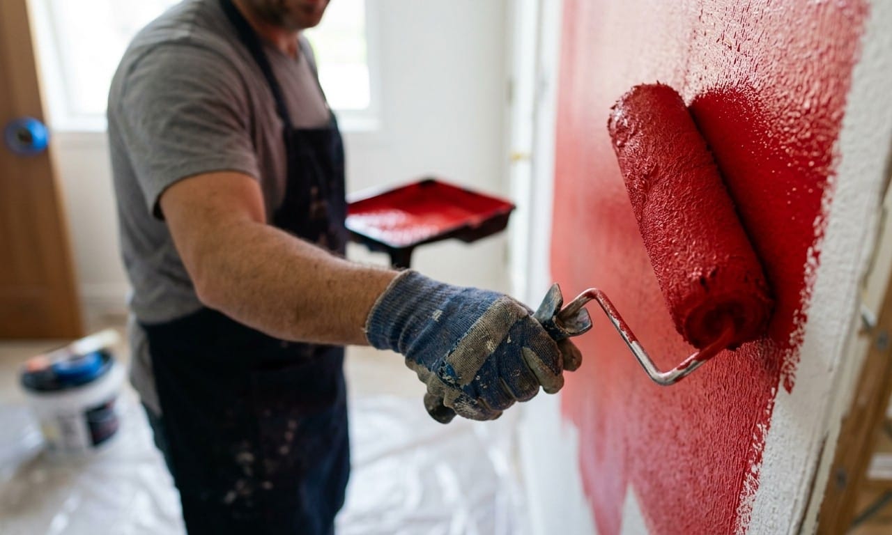 Low VOC and zero VOC paints for interior painting