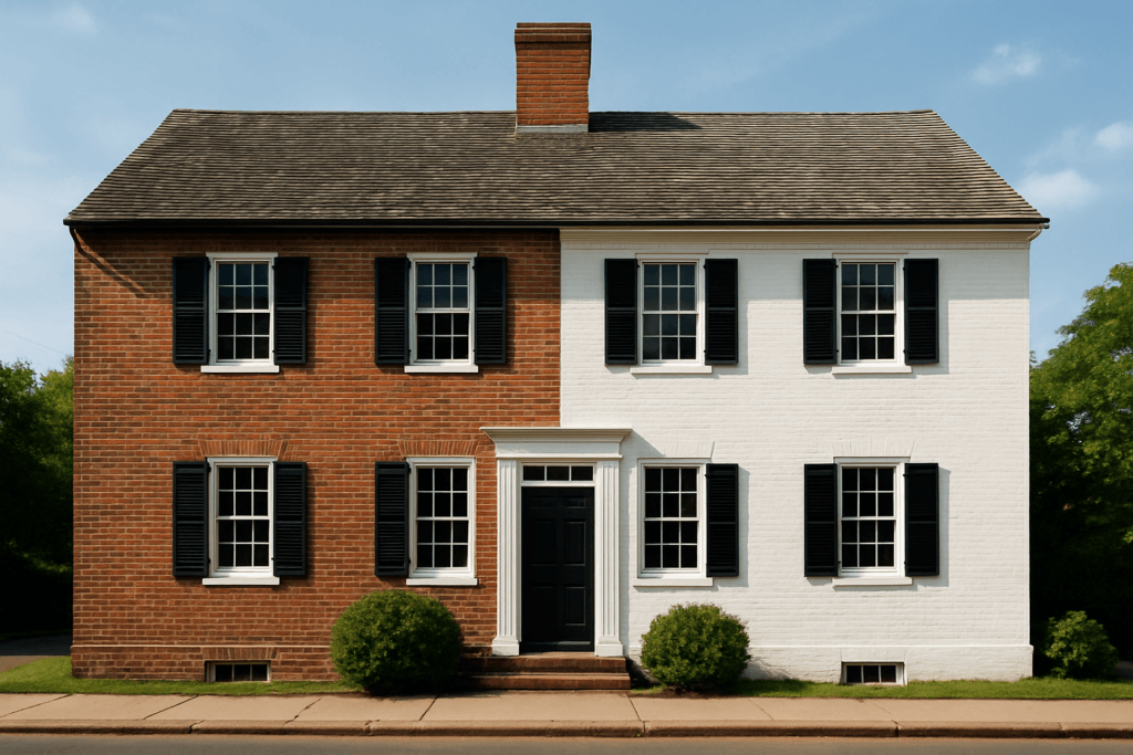 Paint Brick Exterior