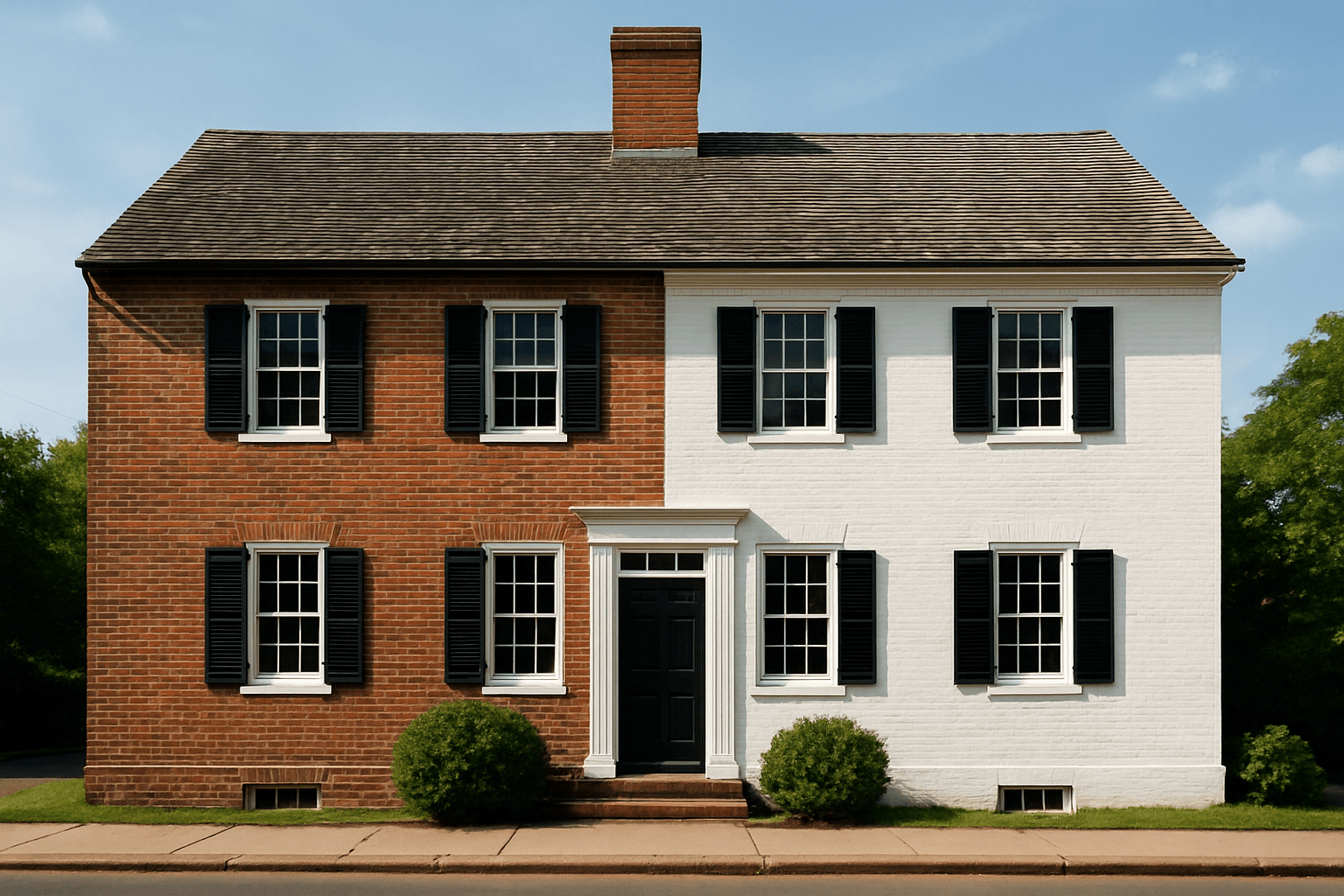 Paint Brick Exterior